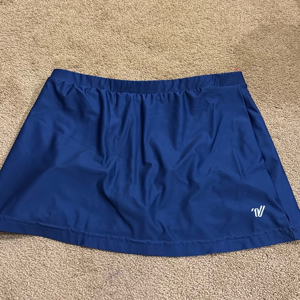 Varsity Spirit blue skort. Size Medium